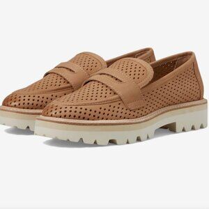 NEW DOLCE VITA Suede Malila Loafers for women in toffee 7253j2